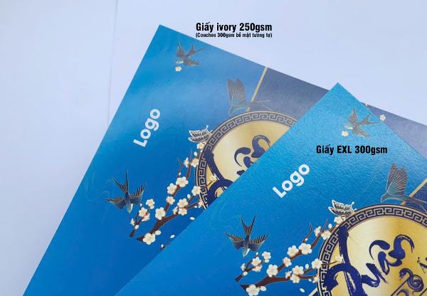 Các loại chất liệu giấy in thiệp Trung Thu cho bé với đặc tính và ứng dụng khác nhau
