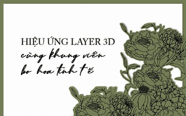 Mẫu thiệp cưới ép kim kết hợp kỹ thuật dập chìm tinh tế tạo hiệu ứng 3D độc đáo và ấn tượng